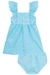 Vestido Bebe Xadrez Azul - comprar online