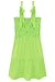 Vestido verde neon - Brunela Criança