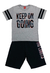 Conjunto keep on going cinza - comprar online