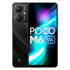 Celular Xiaomi Poco M6 5G 256GB 8GB RAM Dual SIM Tela 6.74" India - Preto - comprar online