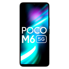 Celular Xiaomi Poco M6 5G 256GB 8GB RAM Dual SIM Tela 6.74" India - Preto