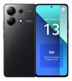 Xiaomi Redmi Note 13 4G Dual SIM 256 GB preto 8 GB RAM