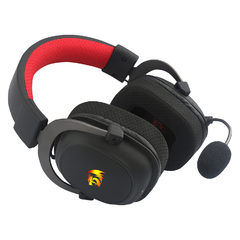 Headset Gamer Redragon H510-WL RGB Zeus X sem Fio USB 7.1 Surround - Preto - comprar online