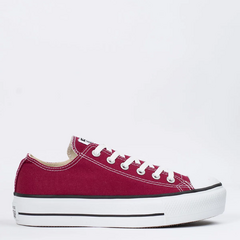 CT04950004 Tênis Converse Chuck Taylor All Star Platform Ox Bordo