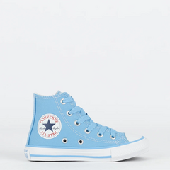 Tênis Converse Kids Chuck Taylor All Star Hi Disney Stitch Azul Amendoa CK12980001 - comprar online