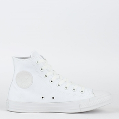 Tênis Converse Chuck Taylor All Star Monochrome Hi Branco Branco CT04470001