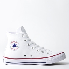 Tênis Converse Chuck Taylor All Star New Malden Hi Branco Vermelho CT04510001