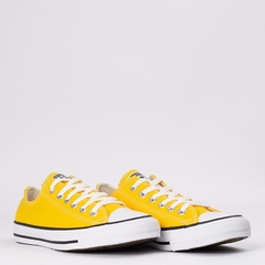 CK04300032 Tênis Converse Chuck Taylor All Star Seasonal Ox Amarelo Preto - comprar online