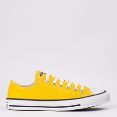 CK04300032 Tênis Converse Chuck Taylor All Star Seasonal Ox Amarelo Preto