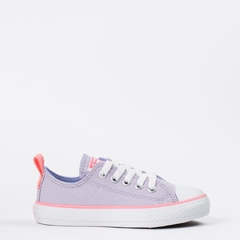 Tênis Converse Chuck Taylor All Star Kids Lilás Rosa CK09100002