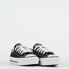 Tênis Converse Chuck Taylor All Star Lift Kids Ox Preto Branco CK09310002 na internet