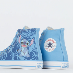 Tênis Converse Chuck Taylor All Star Hi Disney Stitch Azul Amendoa CK13030001 - Saffira Vest-All Star - Converse 