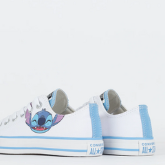 Tênis Converse Chuck Taylor All Star Ox Disney Stitch Branco Azul CK13040001 na internet