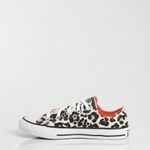 Tênis Converse Chuck Taylor All Star Animal Print Kids Ox Bege Laranja Escuro CK08090001 - comprar online