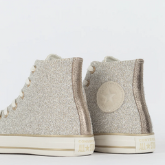 Tênis Converse Chuck Taylor All Star Hi Pretty Patina Ouro Claro CT30210001 na internet