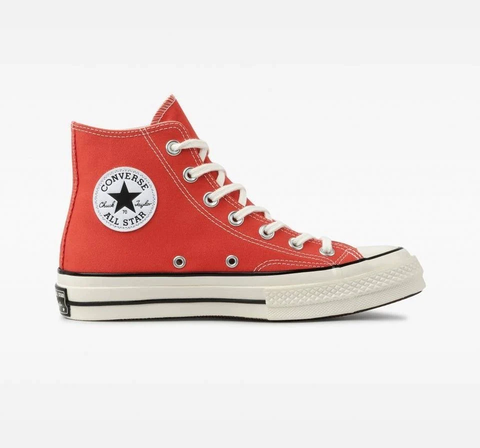 CT14550007 CONVERSE CHUCK 70 SEASONAL LARANJA FORTE/PRETO/AMENDOA