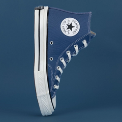 CT09550003 Tênis Converse Chuck 70 Hi Vintage Marinho Branco