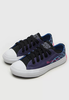 CK08930002 Tênis Converse Infantil Chuck Taylor All Star Roxo - comprar online