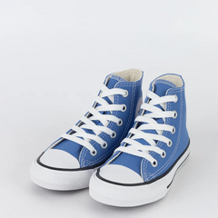 CK04280044 Tênis Converse Chuck Taylor All Star Kids Seasonal Azul - comprar online