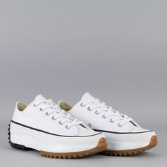 CO03790001 Tênis Converse Run Star Hike Ox Foundation Canvas Branco Preto - comprar online