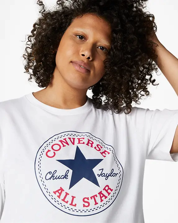 AP01H2311-018 Camiseta Converse All Star Patch Standart Fit T-Shirt