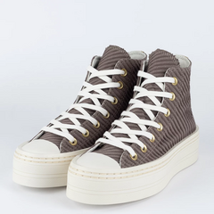 CT26540002 Tênis Converse Chuck Taylor All Star Modern Lift Hi Play On Fashion Pardo Marrom Claro na internet