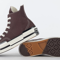 Imagem do CT19790005 Tênis Converse Chuck 70 Plus Hi Seasonal Marrom Terra