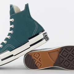 Imagem do Tênis Converse Chuck 70 Plus Hi Seasonal Verde Escama CT19790004