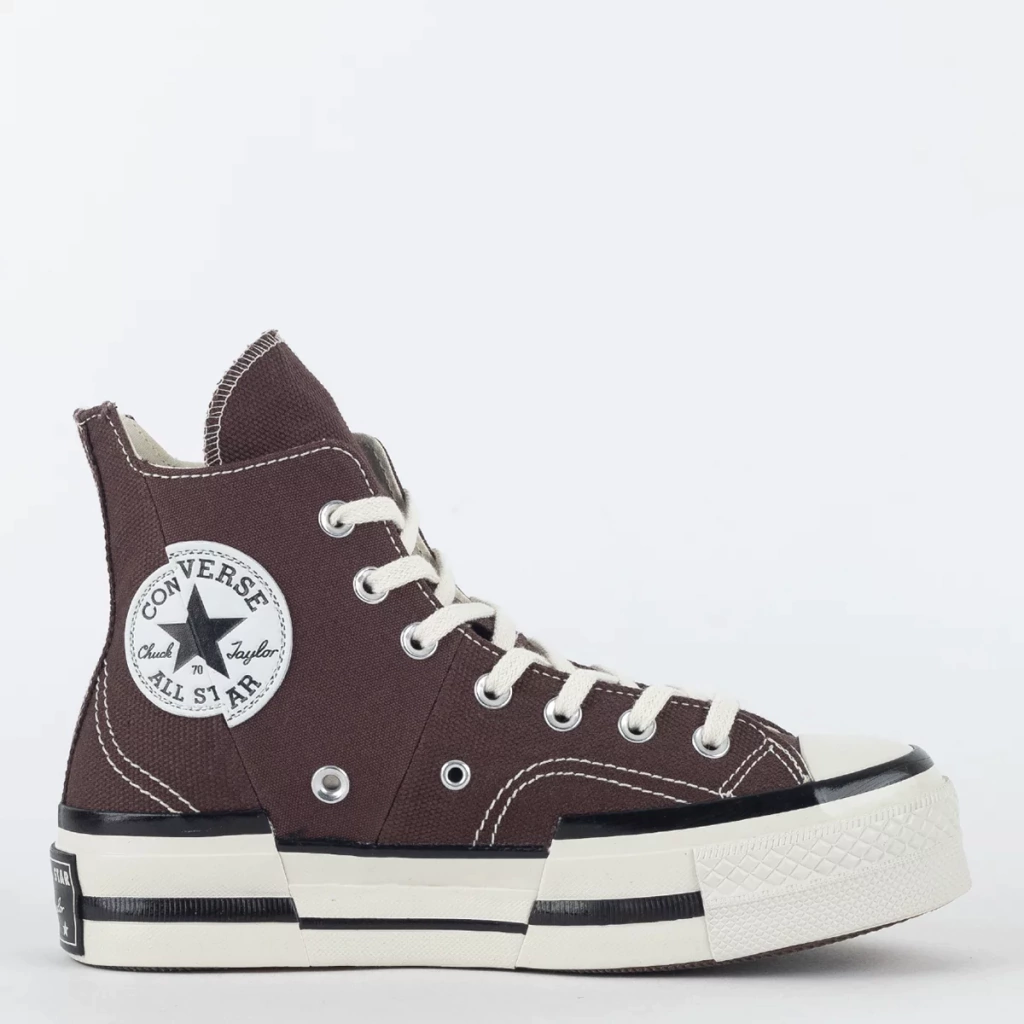 CT19790005 Tênis Converse Chuck 70 Plus Hi Seasonal Marrom Terra