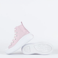 CK11240001 Tênis Converse Kids Chuck Taylor All Star Move Hi Be Dazzling Lilas Claro - Saffira Vest-All Star - Converse 