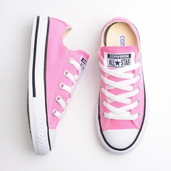 CK00020006 Tênis Converse All Star Kids CT As Core Ox Rosa na internet