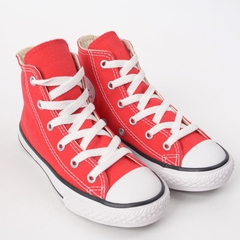 CK00040004 Tênis Converse Chuck Taylor All Star Kids Hi Vermelho na internet