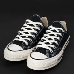 CT09560004 Tênis Converse Chuck 70 Ox Vintage Preto Branco - comprar online