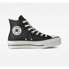 CT09820002 Tênis Converse Chuck Taylor All Star Platform Lift Hi Preto Branco