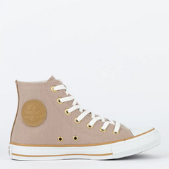 CT27510001 Tênis Converse Chuck Taylor All Star Hi Play On Fashion Rosa Nude