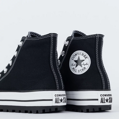 A06776C Tênis Converse Chuck Taylor All Star City Trek Hi Seasonal Color Canvas Black White Black na internet