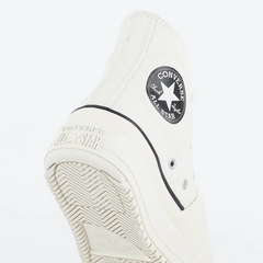 A02832C Tênis Converse Chuck Taylor All Star Construct Hi Utility Canvas Vintage White Black Egret - Saffira Vest-All Star - Converse 