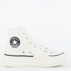 A02832C Tênis Converse Chuck Taylor All Star Construct Hi Utility Canvas Vintage White Black Egret