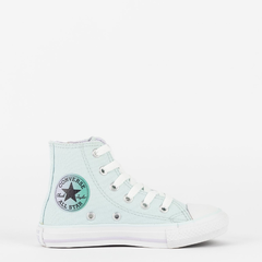 Ck10070004 Tênis Converse Kids Chuck Taylor All Star Hi Seasonal Plus Azul