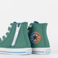 CK10070006 Tênis Converse Kids Chuck Taylor All Star Hi Seasonal Plus Verde Alga - comprar online