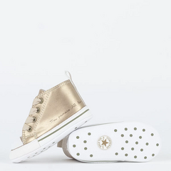 Tênis Converse Kids Chuck Taylor All Star My First All Star Ouro CK09990001 na internet