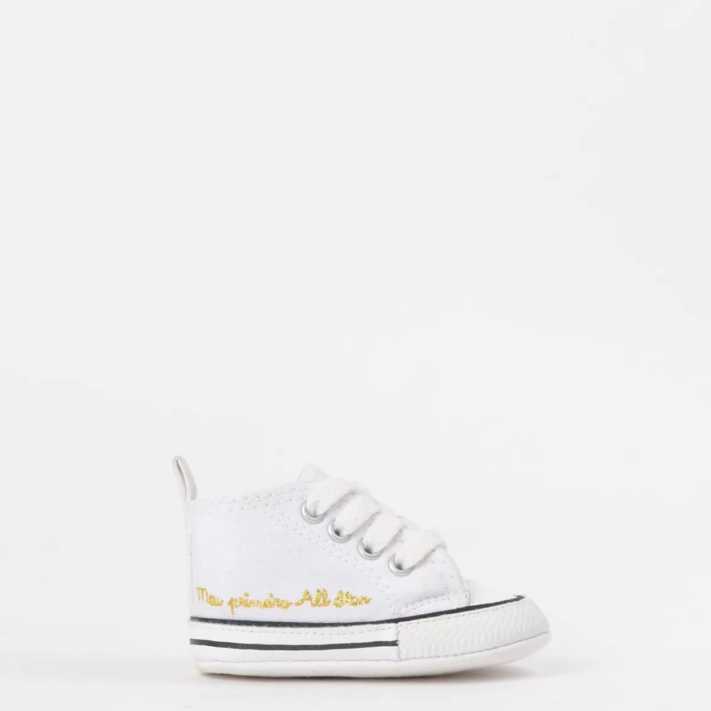 Tênis Converse Chuck Taylor All Star My First All Star Kids Branco Branco CK04400003