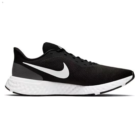 BQ3204002 Tênis Nike Revolution 5 Masculino - Preto+Branco