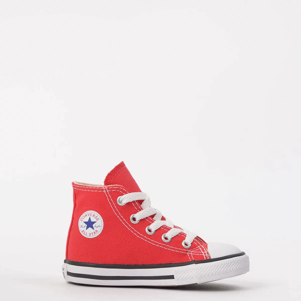 CK00030004 Tênis Converse Chuck Taylor All Star Kids Hi Vermelho