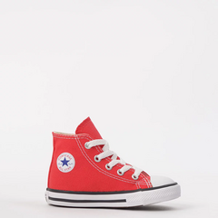 CK00030004 Tênis Converse Chuck Taylor All Star Kids Hi Vermelho