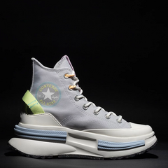 A07609C Tênis Converse Run Star Legacy Cx Hi Hike & Seek Fossilized+Citron