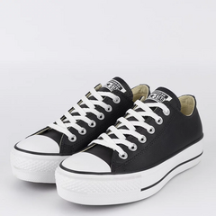 CT09830002 Tênis Converse Chuck Taylor All Star Platform Lift Ox Preto Branco - comprar online