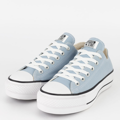 CT09630048 Tênis Converse Chuck Taylor All Star Lift Ox Seasonal Oceano Claro - comprar online