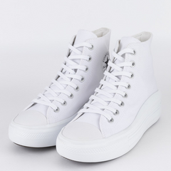 CT15460002 Tênis Converse Chuck Taylor All Star Move Hi Branco Branco - comprar online