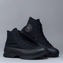 CT24980001 Tênis Converse Chuck Taylor All Star Lugged 2.0 Monochrome Dark Preto Preto - comprar online